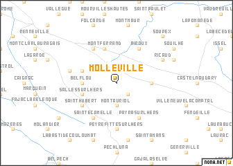 map of Molleville