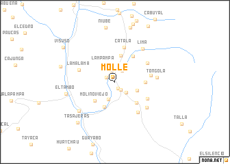 map of Molle