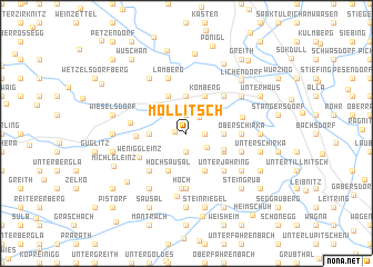 map of Mollitsch