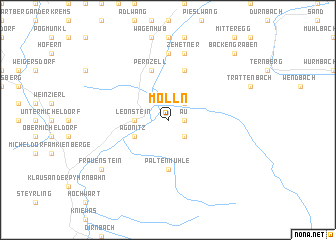 map of Molln