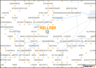 map of Mollram