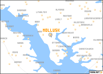 map of Mollusk