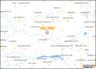 map of Molnári