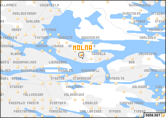 map of Mölna