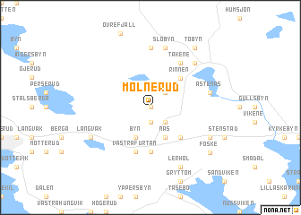 map of Mölnerud