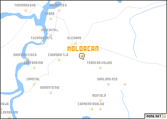 map of Moloacán