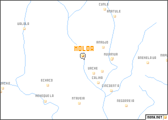 map of Môlôa