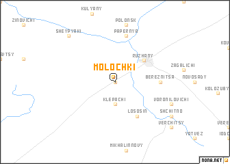 map of Molochki