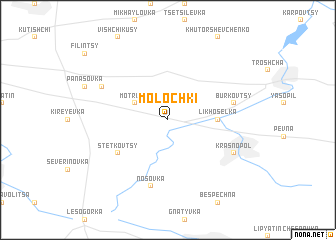 map of Molochki