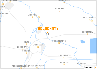 map of (( Molochnyy ))