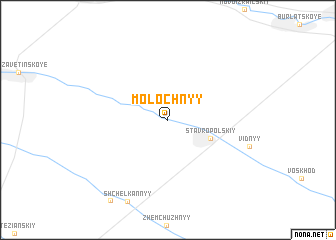 map of Molochnyy