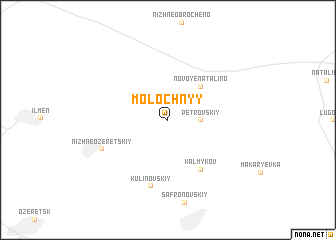 map of Molochnyy