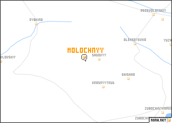 map of Molochnyy