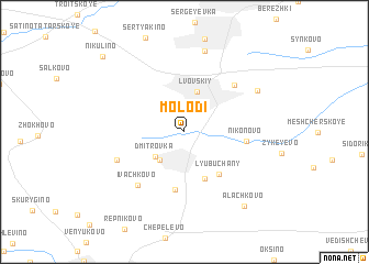 map of Molodi