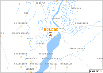 map of Molodo