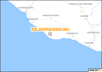 map of Molokanova Shchel\