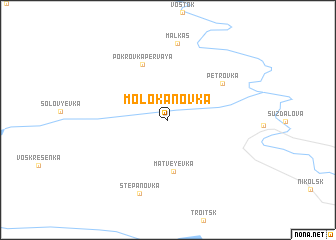 map of Molokanovka