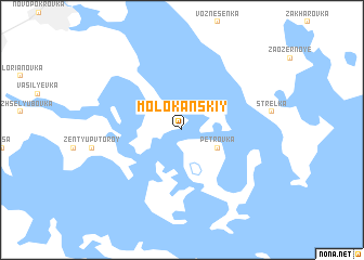 map of Molokanskiy