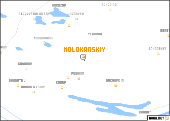 map of Molokanskiy