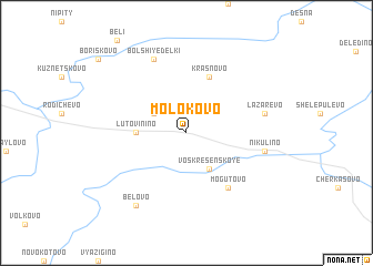 map of Molokovo