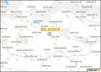 map of Molokovo