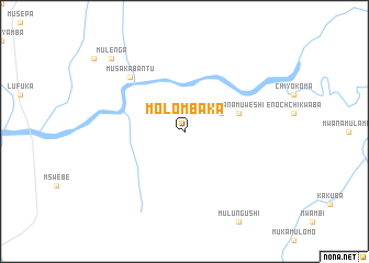 map of Molombaka