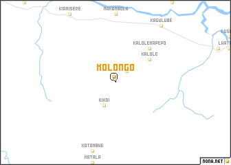 map of Molongo