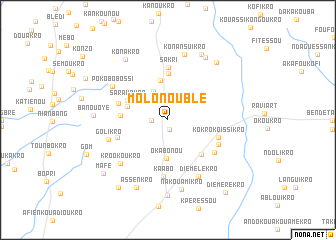 map of Molonoublé