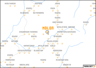 map of Molon