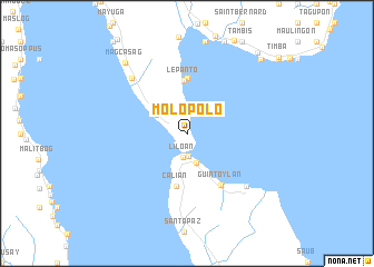 map of Molopolo