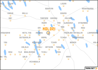 map of Molori