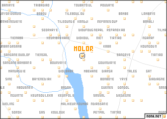 map of Molor