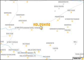 map of Moloshino