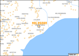 map of Molosoan