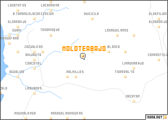 map of Molote Abajo