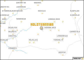 map of Molote Arriba