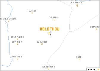 map of Molotkov