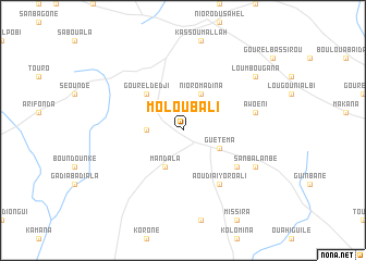 map of Moloubali