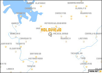 map of Molo Viejo