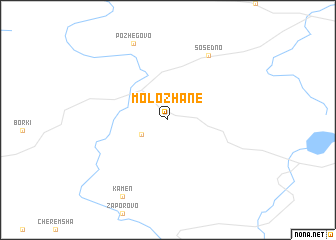 map of Molozhane