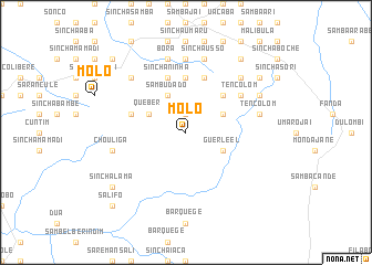 map of Mòlô
