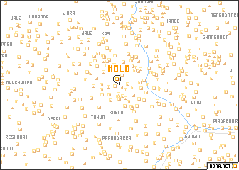 map of Molo