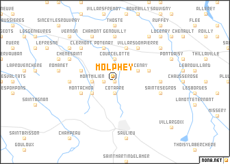 map of Molphey