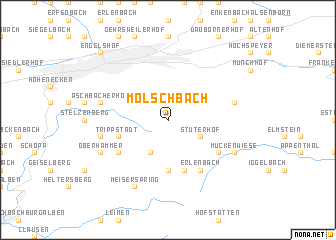 map of Mölschbach