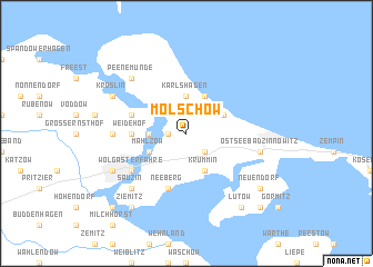 map of Mölschow