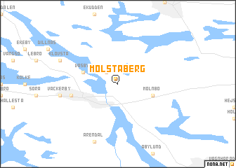 map of Molstaberg