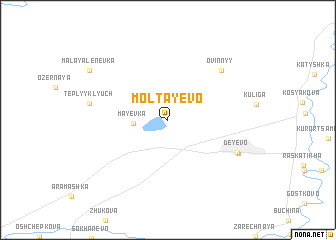 map of Moltayevo
