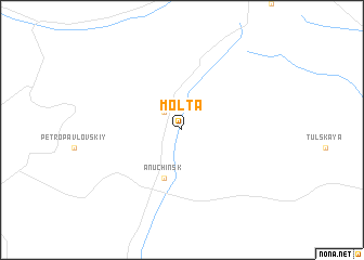 map of Mol\