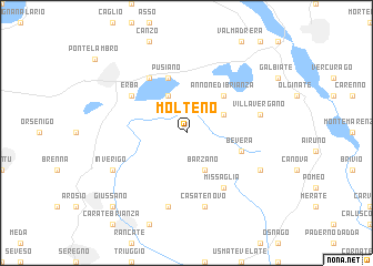 map of Molteno