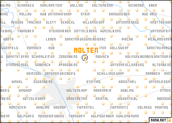 map of Mölten